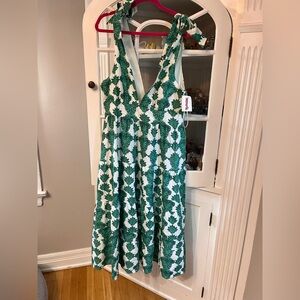 House of Harlow Green and White Plunge Sundress NWT from TJX